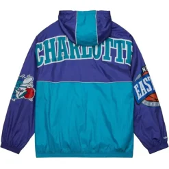 Mitchell & Ness Jackets & Outerwear-Team Og 2.0 Anorak Windbreaker Charlotte Hornets