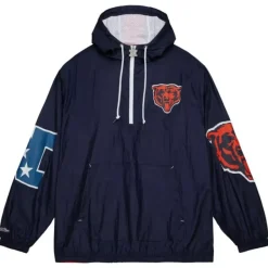 Mitchell & Ness Jackets & Outerwear-Team Og 2.0 Anorak Windbreaker Chicago Bears