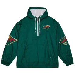 Mitchell & Ness Jackets & Outerwear-Team Og 2.0 Anorak Windbreaker Minnesota Wild