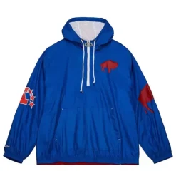 Mitchell & Ness Jackets & Outerwear-Team Og 2.0 Anorak Windbreaker Buffalo Bills