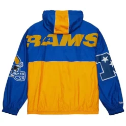 Mitchell & Ness Jackets & Outerwear-Team Og 2.0 Anorak Windbreaker Los Angeles Rams