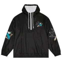 Mitchell & Ness Jackets & Outerwear-Team Og 2.0 Anorak Windbreaker San Jose Sharks