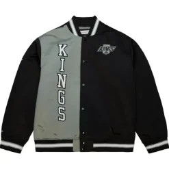 Mitchell & Ness Jackets & Outerwear-Team Og 2.0 Lightweight Satin Jacket Los Angeles Kings