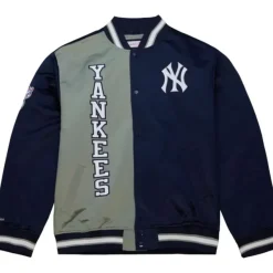 Mitchell & Ness Jackets & Outerwear-Team Og 2.0 Lightweight Satin Jacket New York Yankees
