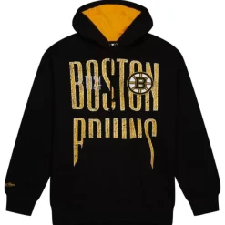 Mitchell & Ness Hoodies & Sweatshirts-Team Og Fleece 2.0 Boston Bruins