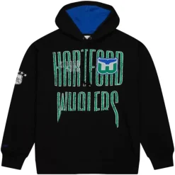 Mitchell & Ness Hoodies & Sweatshirts-Team Og Fleece 2.0 Hartford Whalers