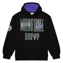 Mitchell & Ness Hoodies & Sweatshirts-Team Og Fleece 2.0 Milwaukee Bucks