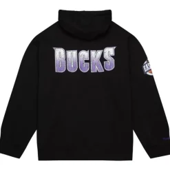 Mitchell & Ness Hoodies & Sweatshirts-Team Og Fleece 2.0 Milwaukee Bucks