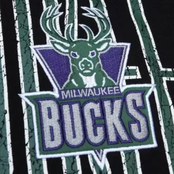 Mitchell & Ness Hoodies & Sweatshirts-Team Og Fleece 2.0 Milwaukee Bucks