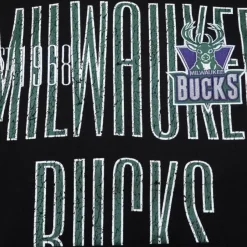 Mitchell & Ness Hoodies & Sweatshirts-Team Og Fleece 2.0 Milwaukee Bucks