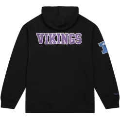 Mitchell & Ness Hoodies & Sweatshirts-Team Og Fleece 2.0 Minnesota Vikings