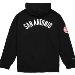 Mitchell & Ness Hoodies & Sweatshirts-Team Og Fleece 2.0 San Antonio Spurs