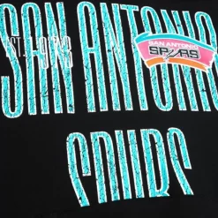 Mitchell & Ness Hoodies & Sweatshirts-Team Og Fleece 2.0 San Antonio Spurs