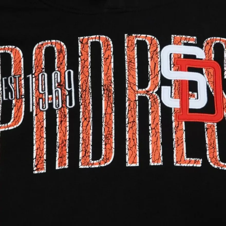 Mitchell & Ness Hoodies & Sweatshirts-Team Og Fleece 2.0 San Diego Padres