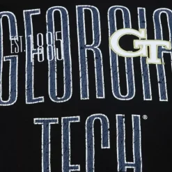 Mitchell & Ness Hoodies & Sweatshirts-Team Og Fleece Hoodie Georgia Tech