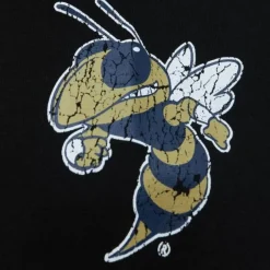 Mitchell & Ness Hoodies & Sweatshirts-Team Og Fleece Hoodie Georgia Tech