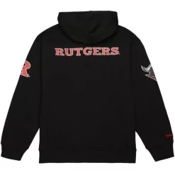 Mitchell & Ness Hoodies & Sweatshirts-Team Og Fleece Hoodie Rutgers University