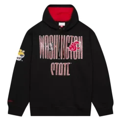 Mitchell & Ness Hoodies & Sweatshirts-Team Og Fleece Hoodie Washington State University