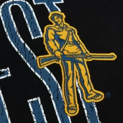 Mitchell & Ness Hoodies & Sweatshirts-Team Og Fleece Hoodie West Virginia University