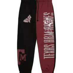 Mitchell & Ness Pants-Team Og Fleece Pants Texas A&M University