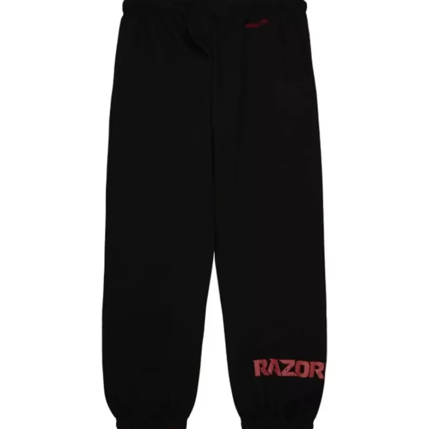 Mitchell & Ness Pants-Team Og Fleece Pants University Of Arkansas