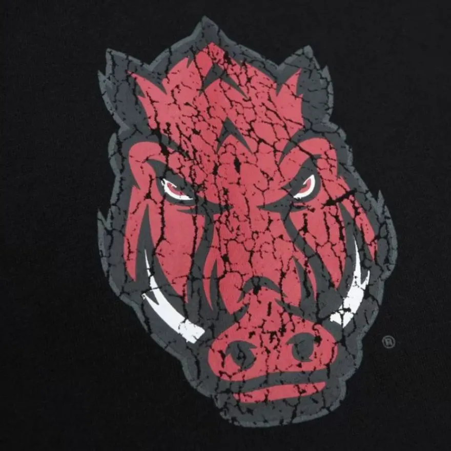 Mitchell & Ness Pants-Team Og Fleece Pants University Of Arkansas