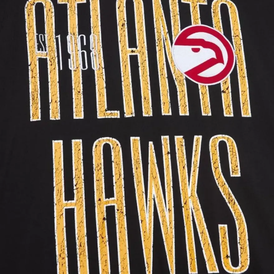 Mitchell & Ness T-Shirts & Tops-Team Og Premium Ss Tee Atlanta Hawks