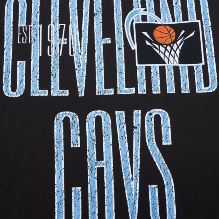 Mitchell & Ness T-Shirts & Tops-Team Og Premium Ss Tee Cleveland Cavaliers