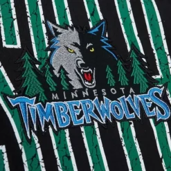 Mitchell & Ness T-Shirts & Tops-Team Og Premium Ss Tee Minnesota Timberwolves