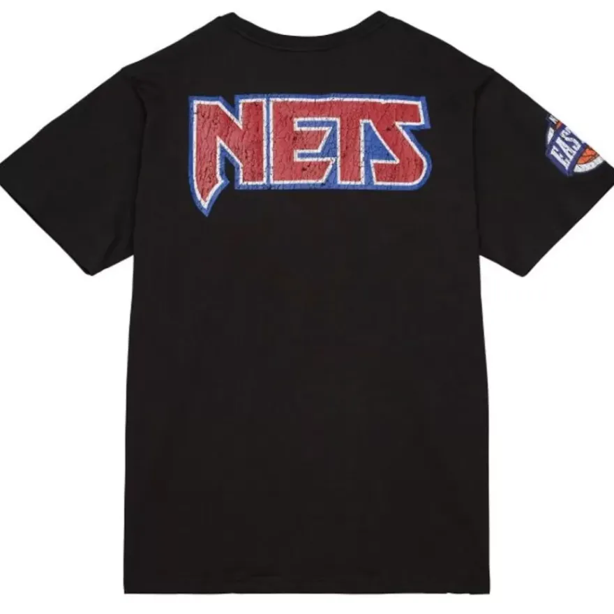 Mitchell & Ness T-Shirts & Tops-Team Og Premium Ss Tee New Jersey Nets