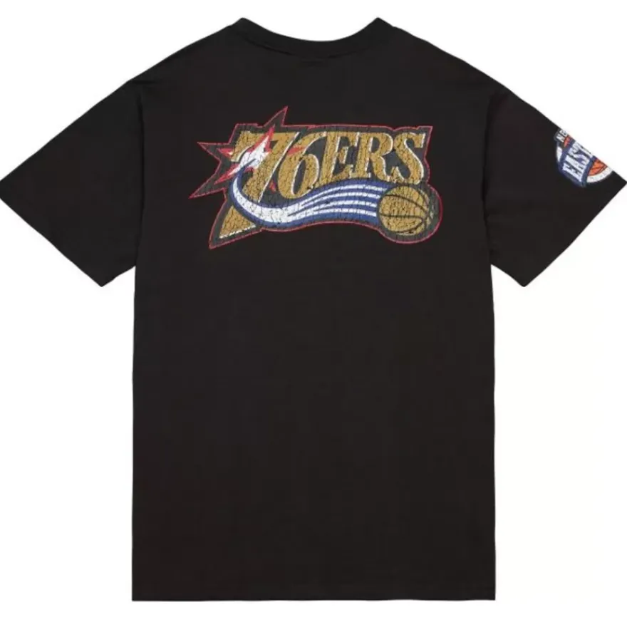 Mitchell & Ness T-Shirts & Tops-Team Og Premium Ss Tee Philadelphia 76Ers
