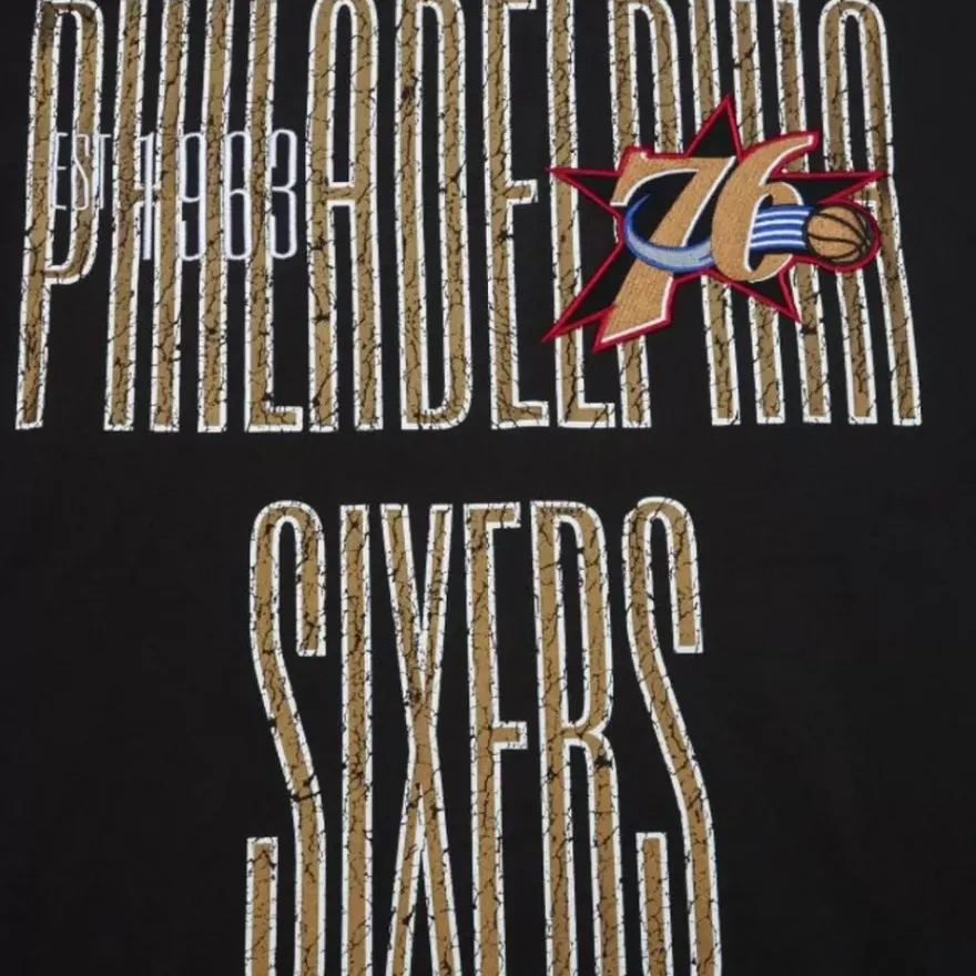 Mitchell & Ness T-Shirts & Tops-Team Og Premium Ss Tee Philadelphia 76Ers