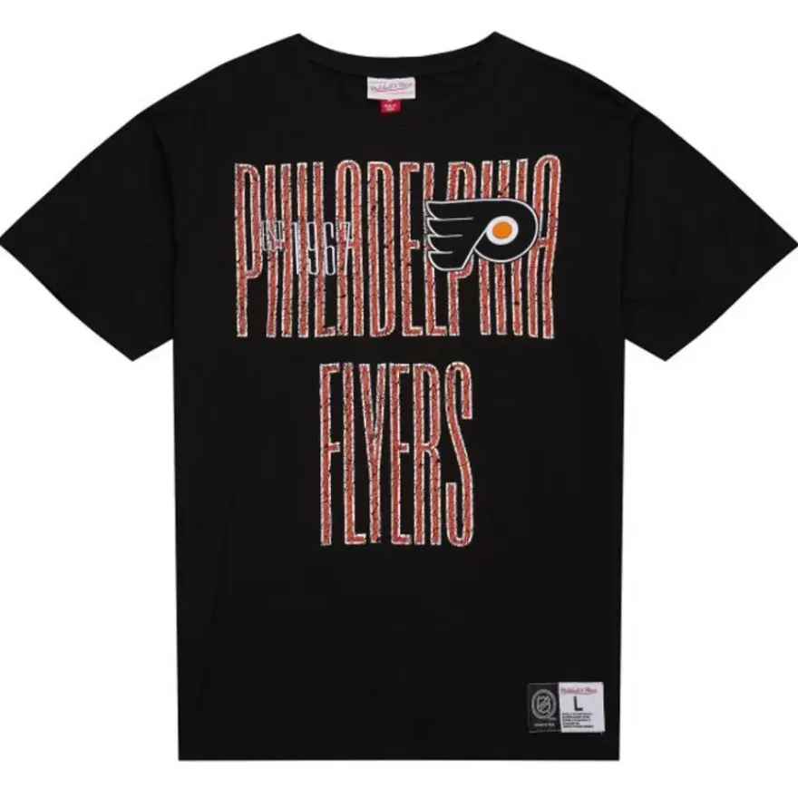 Mitchell & Ness T-Shirts & Tops-Team Og Premium Ss Tee Philadelphia Flyers