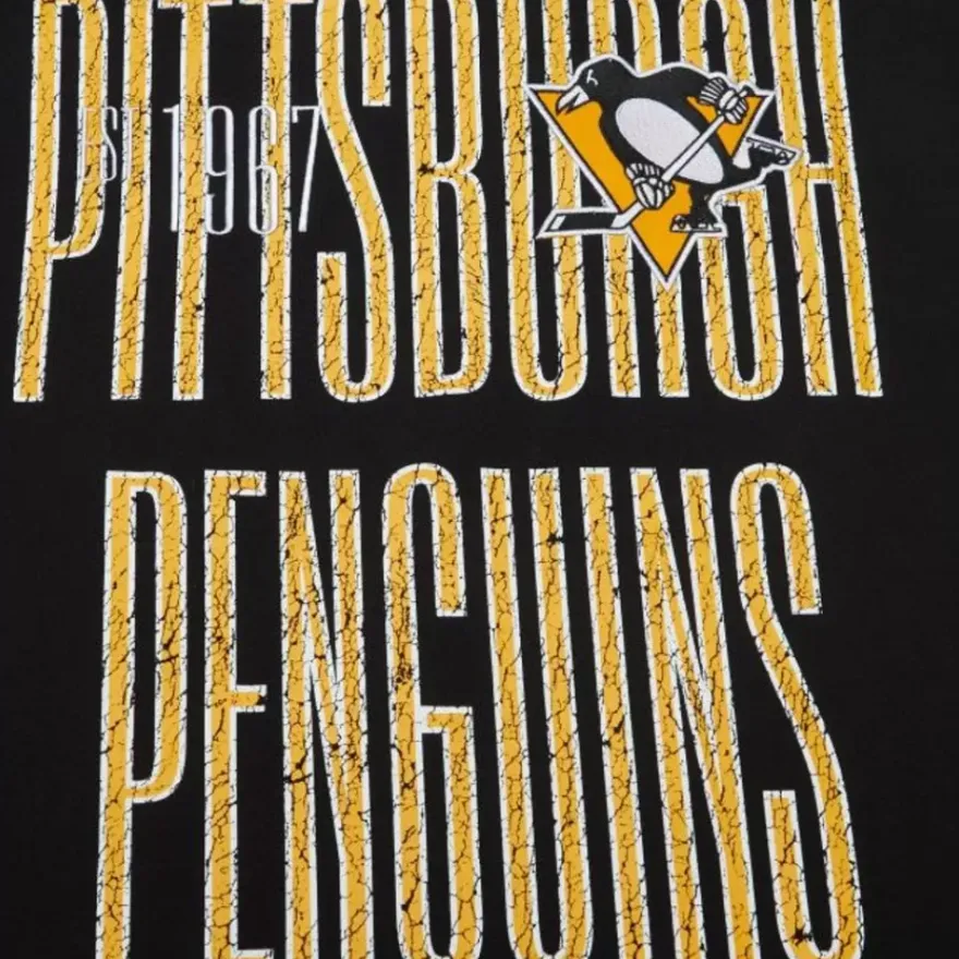 Mitchell & Ness T-Shirts & Tops-Team Og Premium Ss Tee Pittsburgh Penguins