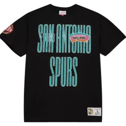 Mitchell & Ness T-Shirts & Tops-Team Og Premium Ss Tee San Antonio Spurs