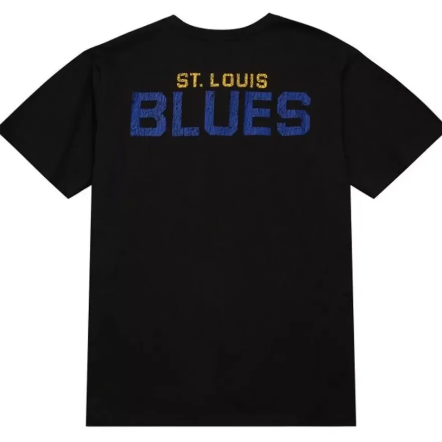 Mitchell & Ness T-Shirts & Tops-Team Og Premium Ss Tee St. Louis Blues