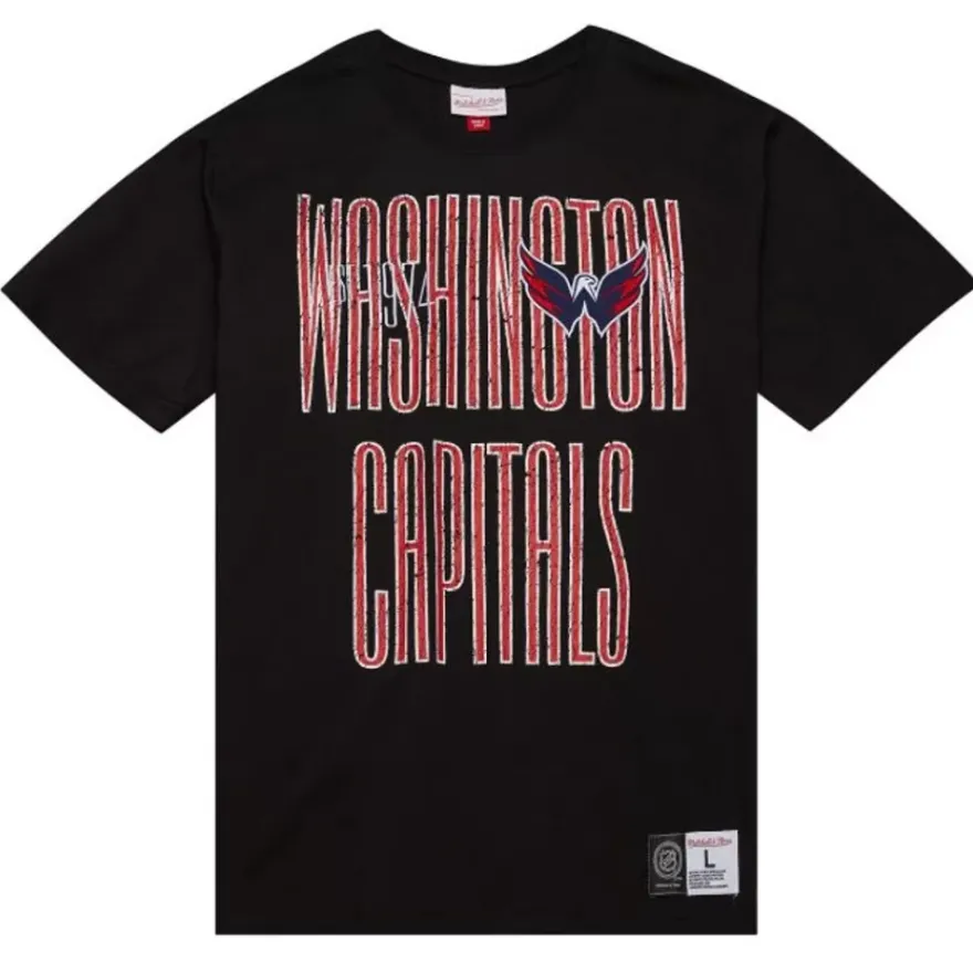 Mitchell & Ness T-Shirts & Tops-Team Og Premium Ss Tee Washington Capitals