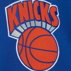 Mitchell & Ness Hoodies & Sweatshirts-Team Origins Fleece Hoody New York Knicks