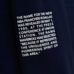 Mitchell & Ness Hoodies & Sweatshirts-Team Origins Fleece Hoody Dallas Mavericks