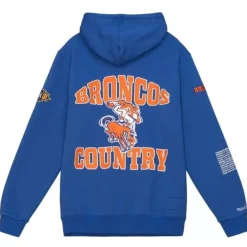 Mitchell & Ness Hoodies & Sweatshirts-Team Origins Fleece Hoody Denver Broncos