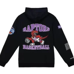 Mitchell & Ness Hoodies & Sweatshirts-Team Origins Fleece Hoody Toronto Raptors