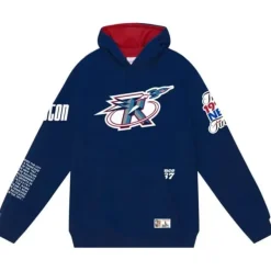 Mitchell & Ness Hoodies & Sweatshirts-Team Origins Fleece Hoody Houston Rockets