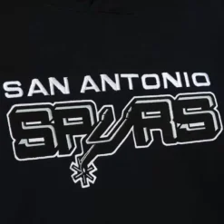 Mitchell & Ness Hoodies & Sweatshirts-Team Origins Fleece Hoody San Antonio Spurs