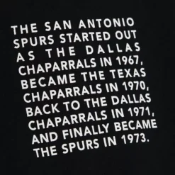 Mitchell & Ness Hoodies & Sweatshirts-Team Origins Fleece Hoody San Antonio Spurs