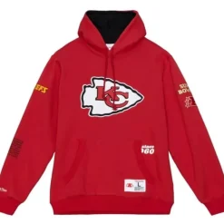 Mitchell & Ness Hoodies & Sweatshirts-Team Origins Fleece Hoody Kansas City Chiefs