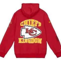 Mitchell & Ness Hoodies & Sweatshirts-Team Origins Fleece Hoody Kansas City Chiefs