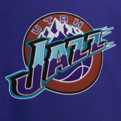 Mitchell & Ness Hoodies & Sweatshirts-Team Origins Fleece Hoody Utah Jazz