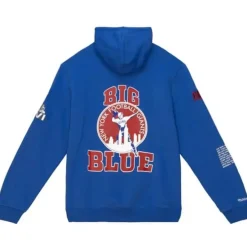 Mitchell & Ness Hoodies & Sweatshirts-Team Origins Fleece Hoody New York Giants
