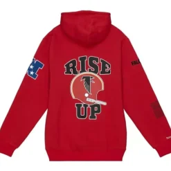 Mitchell & Ness Hoodies & Sweatshirts-Team Origins Fleece Hoody Atlanta Falcons