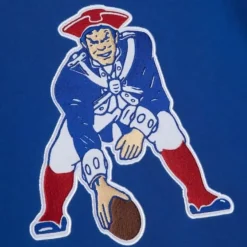 Mitchell & Ness Hoodies & Sweatshirts-Team Origins Fleece Hoody New England Patriots